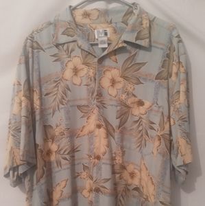 Men's Hawaiian Silk Shirt Large by modern images